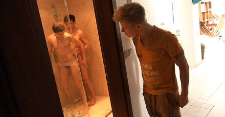 Twink Shower Pictures